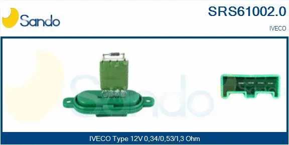 Resistor, interior blower (SRS61002.0)