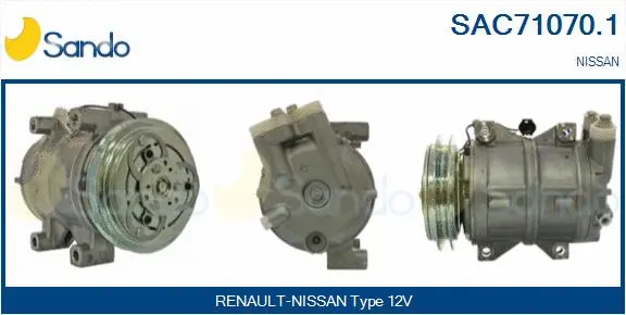 Compressor, air conditioning (SAC71070.1)