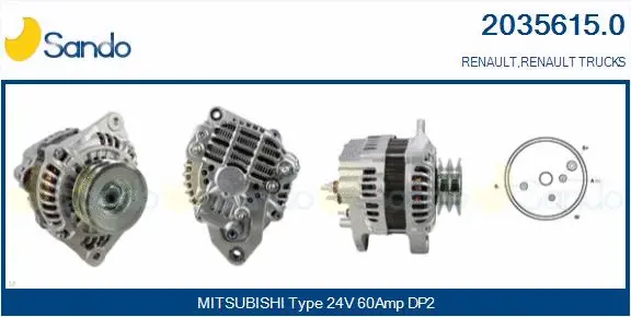 Alternator (2035615.0)