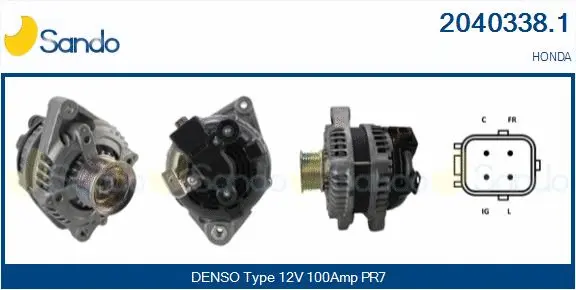 Alternator (2040338.1)