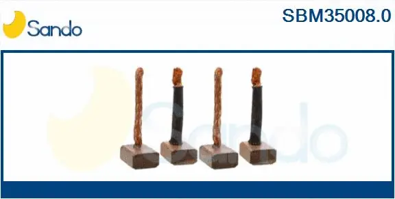 Carbon Brush, starter (SBM35008.0)