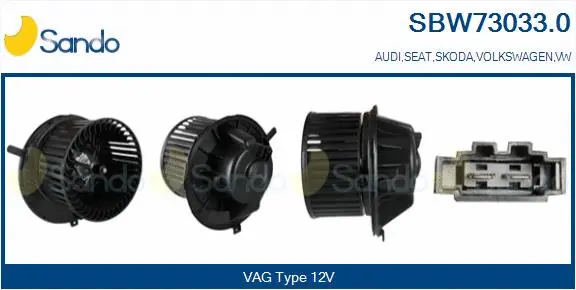 Interior Blower (SBW73033.0)
