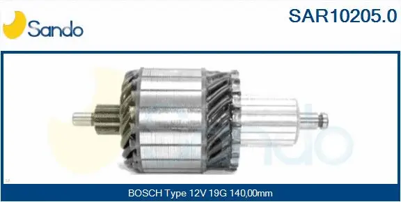 Armature, starter (SAR10205.0)