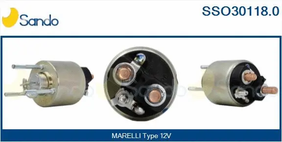 Solenoid Switch, starter (SSO30118.0)