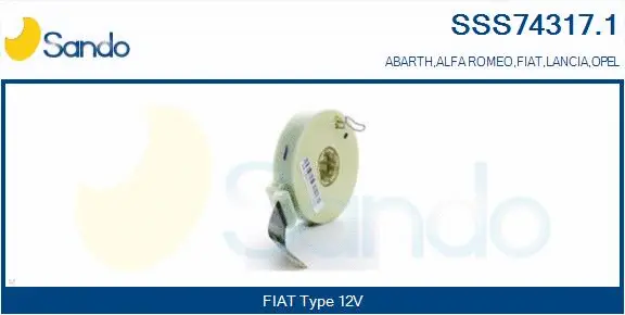 Steering Angle Sensor (SSS74317.1)