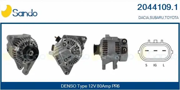 Alternator (2044109.1)