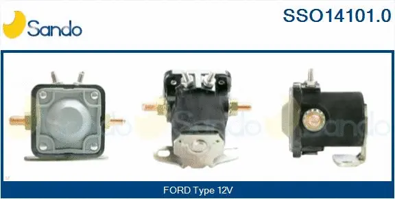 Solenoid Switch, starter (SSO14101.0)
