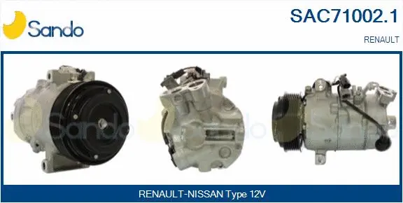 Compressor, air conditioning (SAC71002.1)