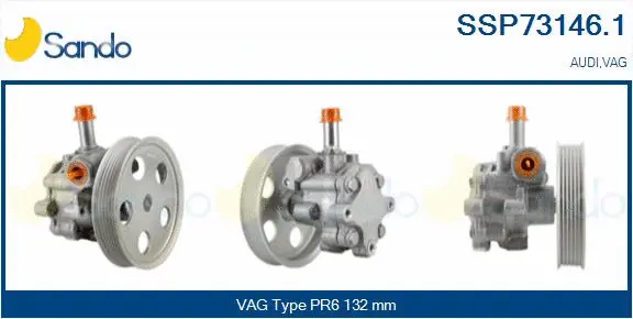 Hydraulic Pump, steering (SSP73146.1)