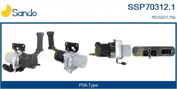 Hydraulic Pump, steering (SSP70312.1)