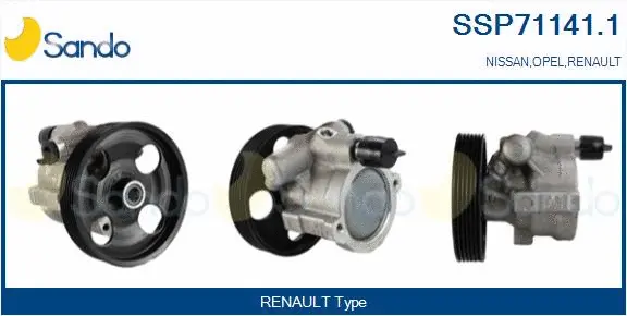 Hydraulic Pump, steering (SSP71141.1)