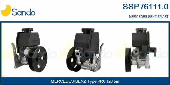Hydraulic Pump, steering (SSP76111.0)