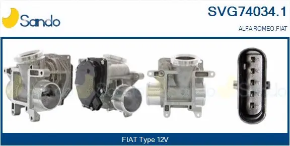 EGR Valve (SVG74034.1)