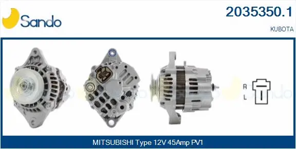Alternator (2035350.1)