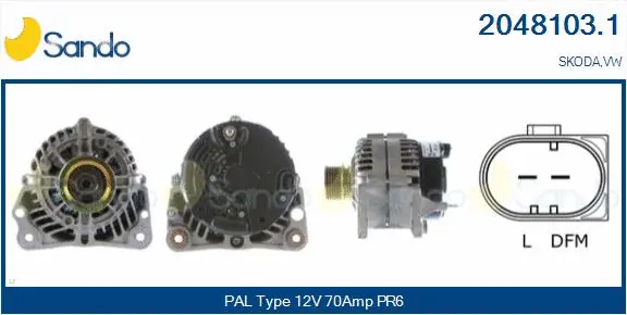 Alternator (2048103.1)