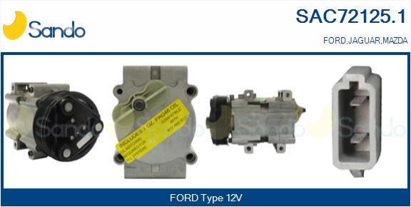 Compressor, air conditioning (SAC72125.1)