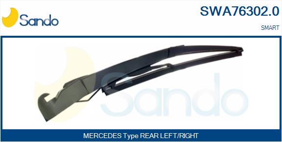 Wiper Arm, window cleaning (SWA76302.0)