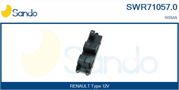 Switch, window regulator (SWR71057.0)