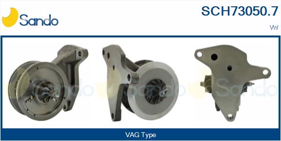 Core assembly, turbocharger (SCH73050.7)