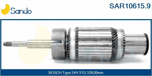 Armature, starter (SAR10615.9)