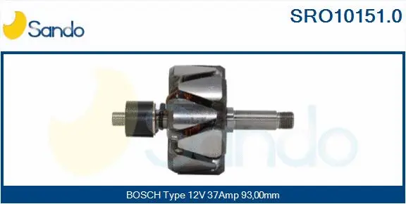 Rotor, alternator (SRO10151.0)
