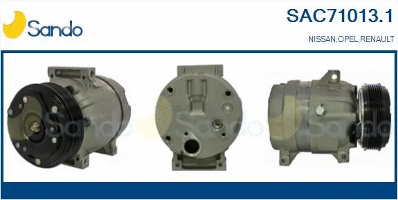 Compressor, air conditioning (SAC71013.1)