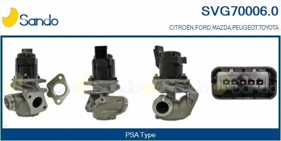 EGR Valve (SVG70006.0)