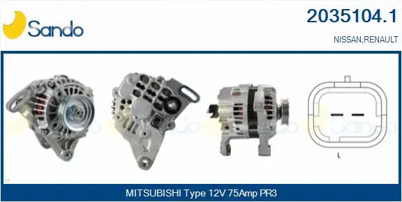 Alternator (2035104.1)