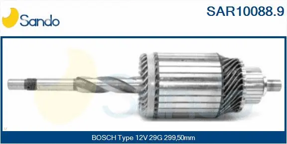 Armature, starter (SAR10088.9)