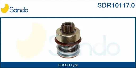 Pinion, starter (SDR10117.0)