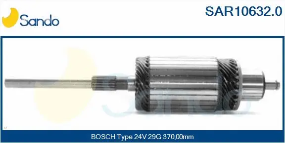 Armature, starter (SAR10632.0)