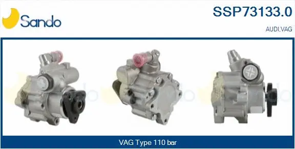 Hydraulic Pump, steering (SSP73133.0)