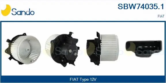 Interior Blower (SBW74035.1)