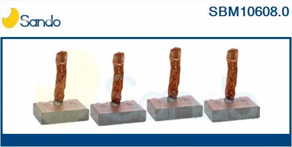 Carbon Brush, starter (SBM10608.0)