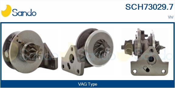 Core assembly, turbocharger (SCH73029.7)