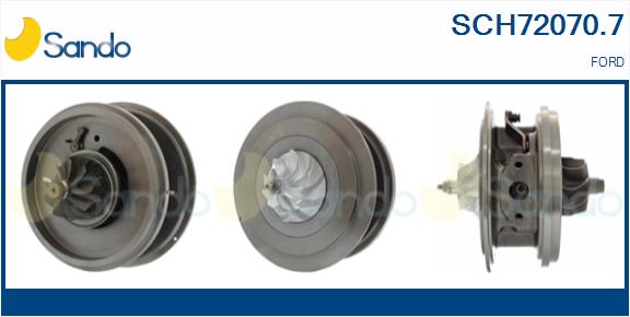 Core assembly, turbocharger (SCH72070.7)