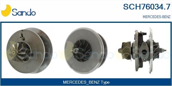 Core assembly, turbocharger (SCH76034.7)
