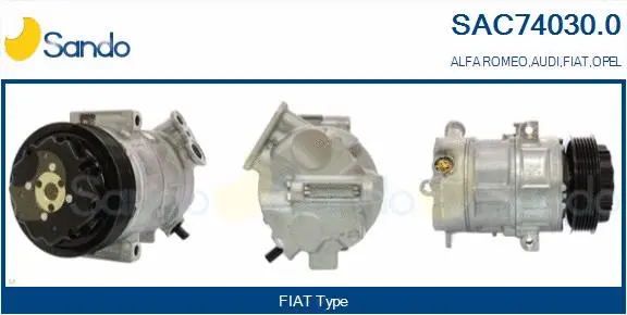 Compressor, air conditioning (SAC74030.0)