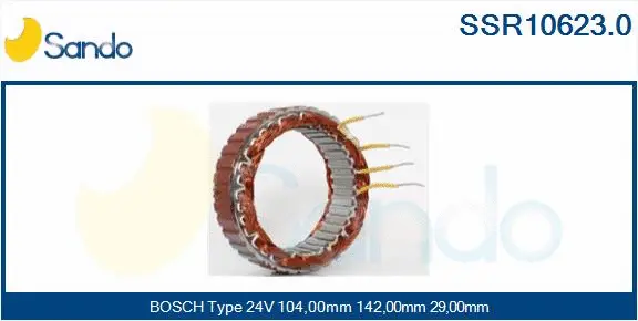 Stator, alternator (SSR10623.0)