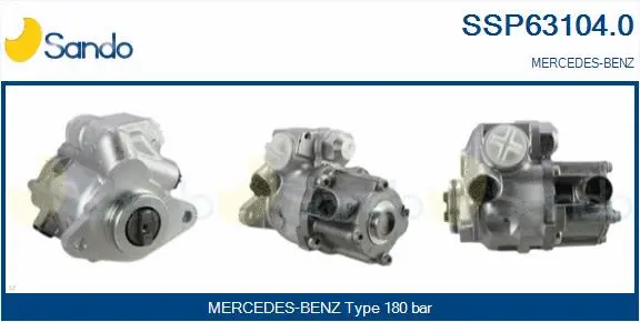 Hydraulic Pump, steering (SSP63104.0)