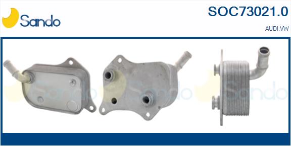 Oil Cooler, engine oil (SOC73021.0)