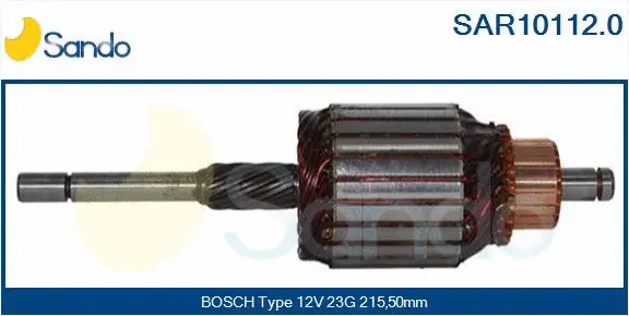 Armature, starter (SAR10112.0)