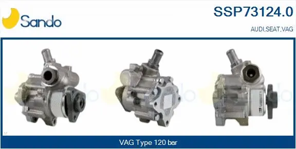 Hydraulic Pump, steering (SSP73124.0)