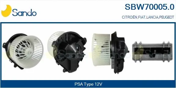 Interior Blower (SBW70005.0)
