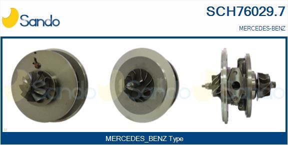 Core assembly, turbocharger (SCH76029.7)