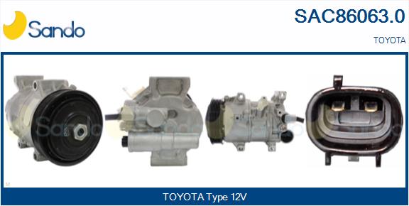 Compressor, air conditioning (SAC86063.0)