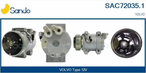 Compressor, air conditioning (SAC72035.1)