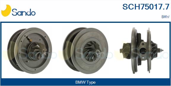 Core assembly, turbocharger (SCH75017.7)