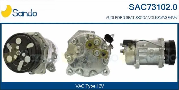 Compressor, air conditioning (SAC73102.0)