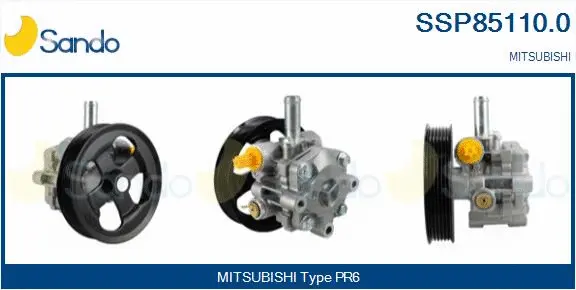 Hydraulic Pump, steering (SSP85110.0)